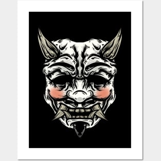 Oni fawkes Posters and Art